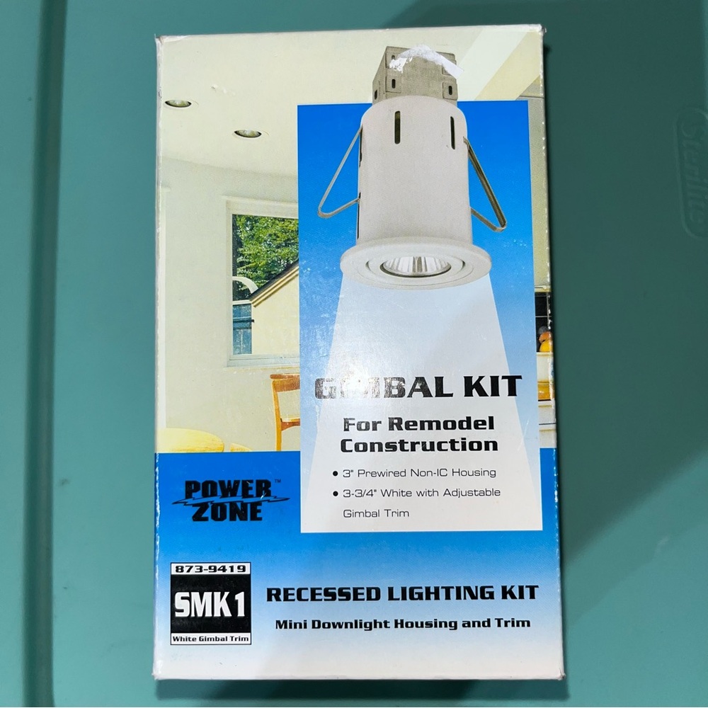 Power Zone Recessed Lighting Kit Gimbal Kit NEW IN BOX